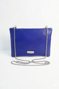 Leather Clutch Bag – Ocean Blue
