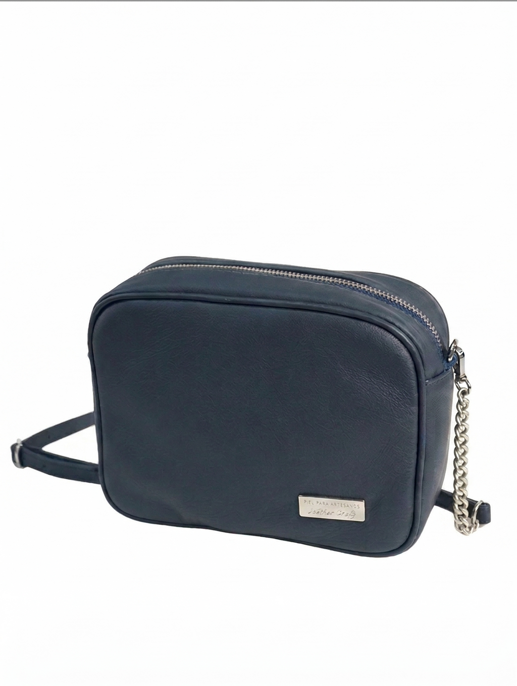 Leather Crossbody Bag – Ocean Blue Edition